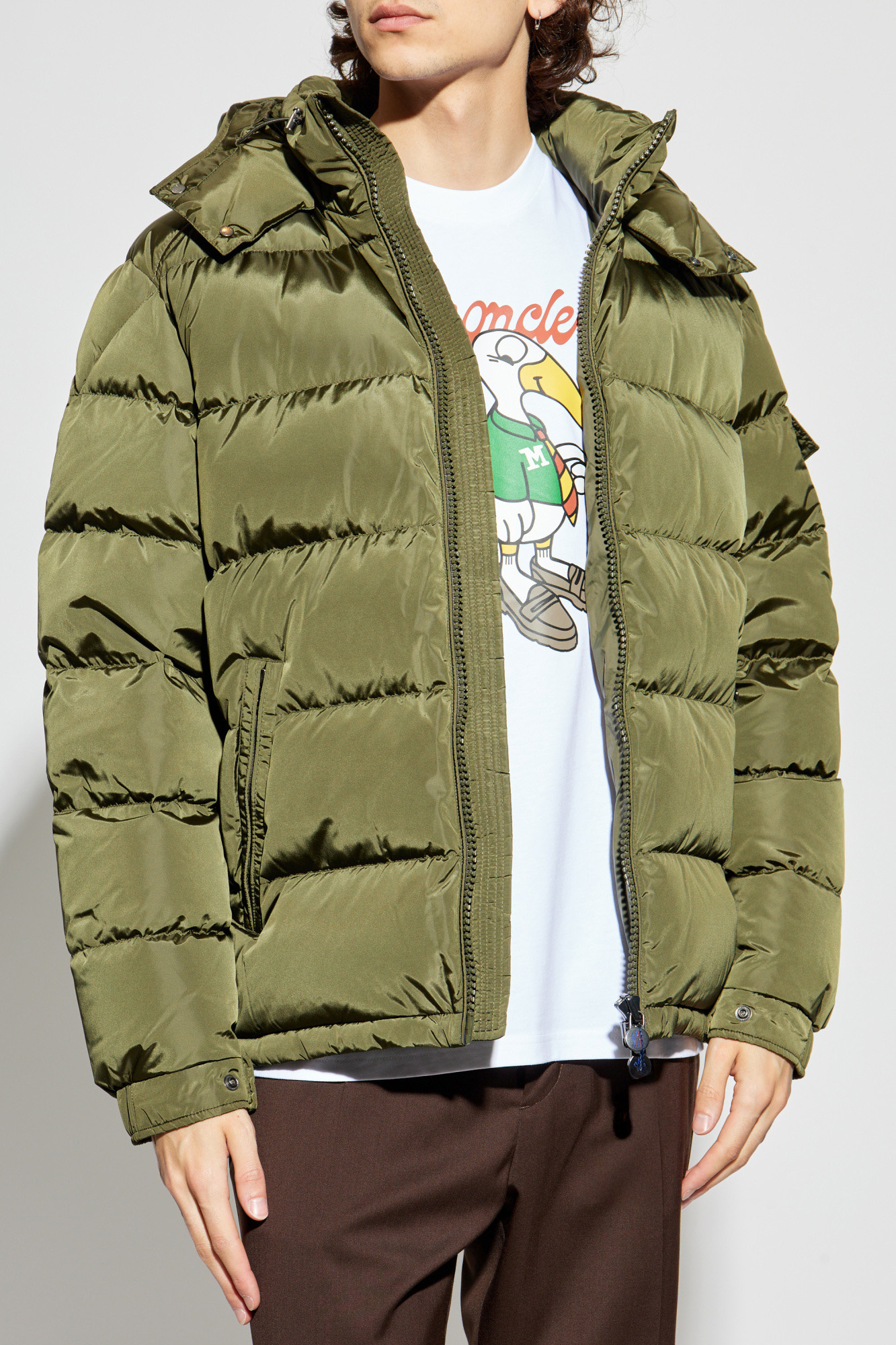 Green Down jacket 